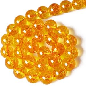 6mm Citrine Beads Natural Gemstone Beads 60 piece or more